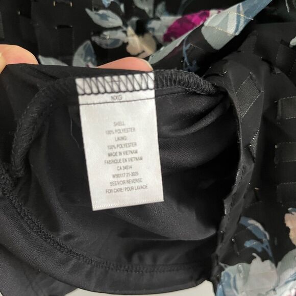 FLORAL Blouse Top Sheer Blousology - Picture 5 of 7